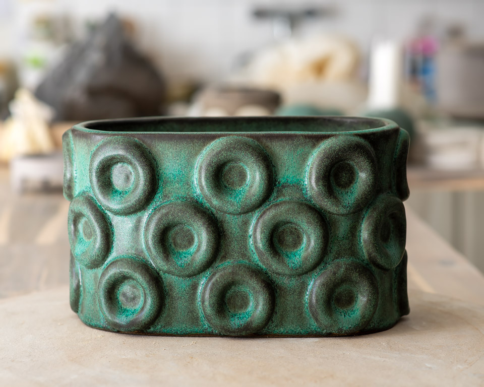Kärl Ringar, keramik av Elna-Karin Helgesson